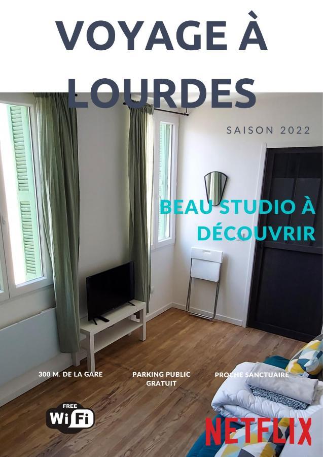 לורדה Studio Cosy Proche Gare Et Centre Ville מראה חיצוני תמונה